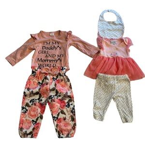 2 outfits size 3-6mo